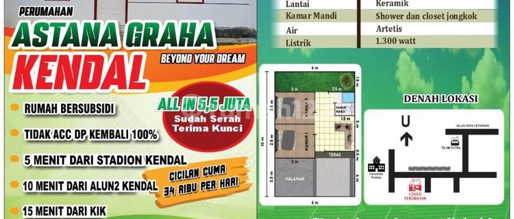 Subsidized Housing Astana Graha Kendal By Siswanto Property 1