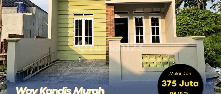 Rumah Komersil Murah Siap Huni Way Kandis Tanjung Senang Rumah 1