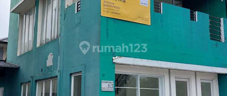 3-Story Hook Ruko at Jungle Land Avenue, Sentul City, For Rent Ready for Business: Cafe, Restaurant, Office, Strategically Located on Main Roadside. 1