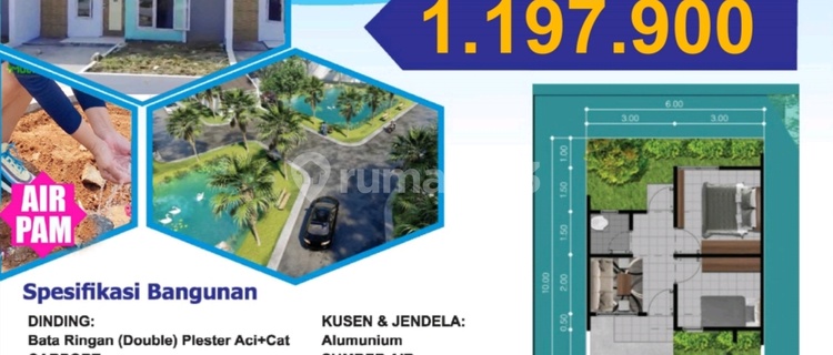 Rumah Subsidi Pemerintah Murah Kualitas Baik di Mulia Bekasi Residence 1