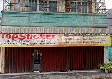 Jual Ruko Mt. Haryono Semarang 1