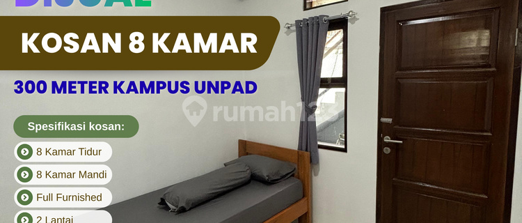100% Occupancy, 300 Meter Boarding House Near Unpad Jatinangor Campus, Price 1.2 Billion. 1