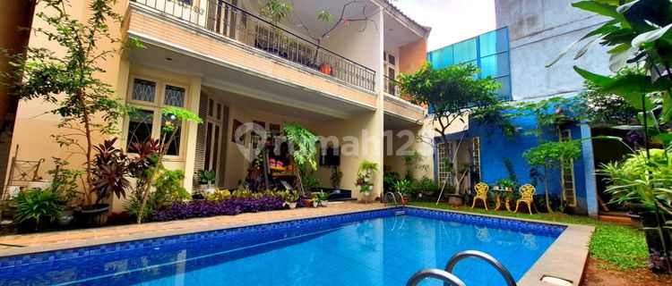 Rumah Mewah Gandaria Fatmawati dengan Swimming Pool Dekat Blok M 1