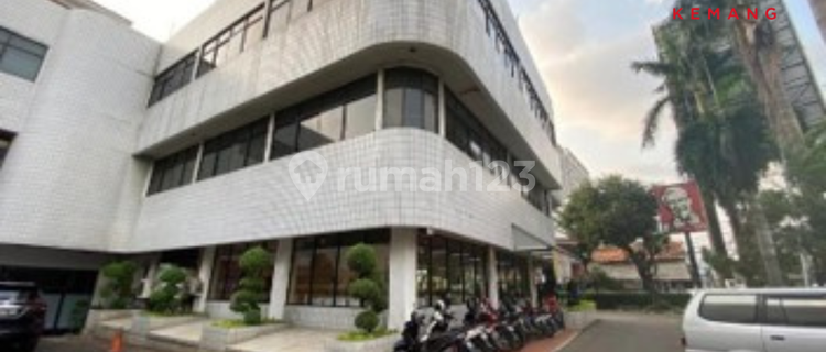 Disewakan Ruang Kantor 92M² Pinggir Jalan Raya Mampang Prapatan 1