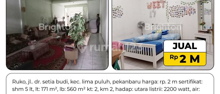 Shop house, Freehold, 5 Floors, in Pekanbaru City 1