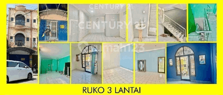 Ruko 3 Lantai Daerah Pecinan Strategis Pusat Kota 1