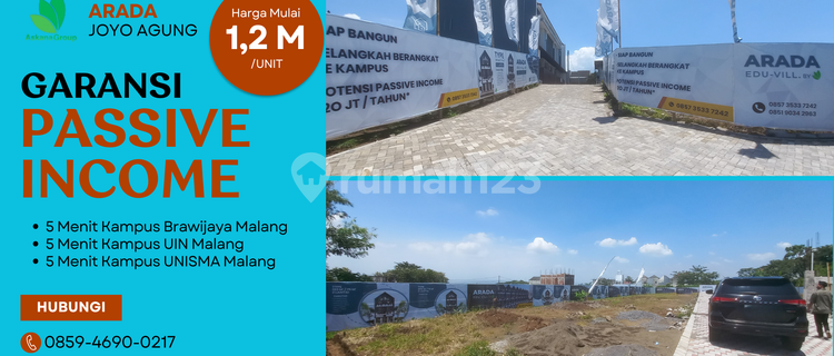 5 Minutes to UMM Malang Campus, Selling Boarding House with SHM, Split, Fully Furnished. 1