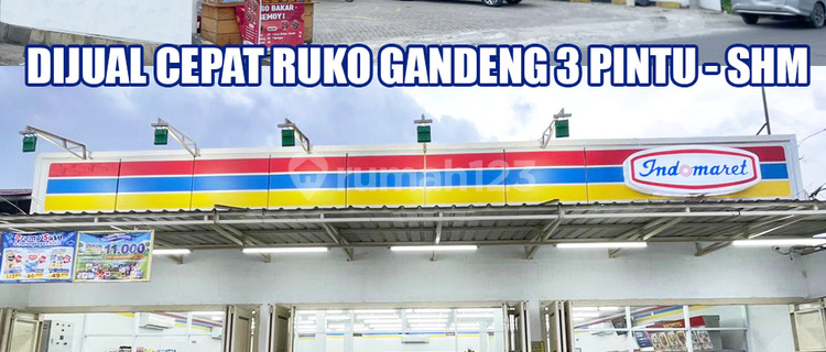 For Quick Sale: 3-Door Row Shop Jl Hamparan Perak Deli Serdang 1