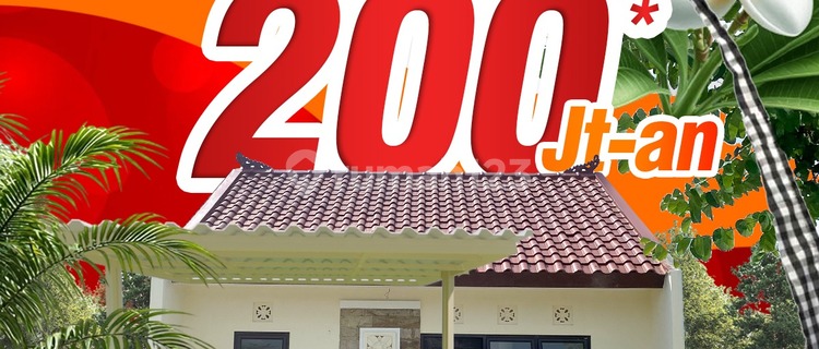 Rumah Komersil Harga Murah Berkonsep Bail 1