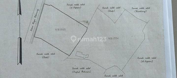 Jual Cepat tanah di jalan utama Cikoneng Ciparay main rood  1