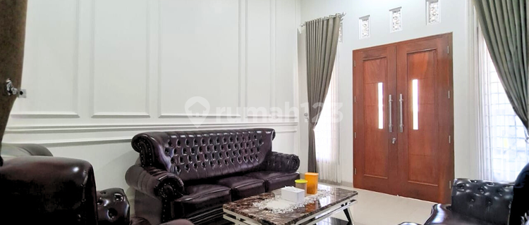 Jual Rumah Mewah Furnished Siap Huni Cluster One Gate System di Bumi Bangetayu Baru Genuk Semarang 1