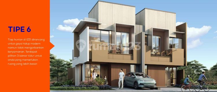 For Sale Izzi House Bsd City Strategic Location Tangerang 1