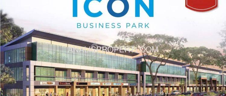 Dijual Ruko Bagian Hook The Icon Business Park Tangerang Banten 1