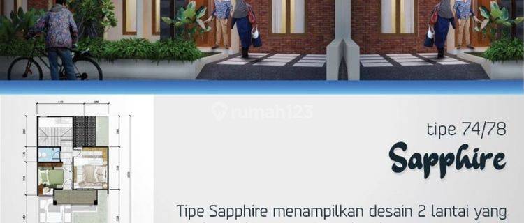 Rumah Baru Lebak Wangi Garden. Minimalis Asri dan Nyaman 1