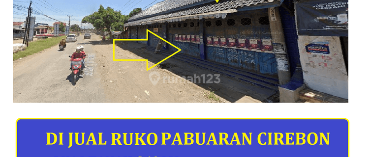 Di Jual Ruko Jl Pangeran Sutajaya Waled Pabuaran Lor Cirebon 1