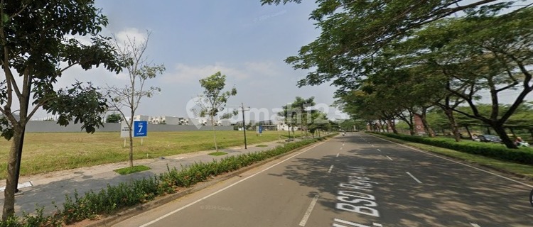 Kavling Komersil Depan Danau Vanya Park Siap Bangun Bsd City 1
