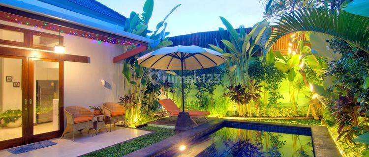 2 Unit Villa di Pering , Saba Gianyar, Lingkungan Sawah Pedesaan 1