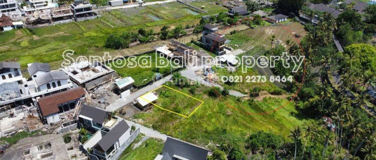 Tanah 243m2 di Cemagi Dekat Canggu , View Sawah Dan Laut , Link Villa 1