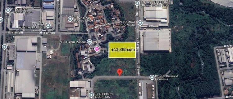DIJUAL TANAH INDUSTRI DI MM2100 - BEKASI 1