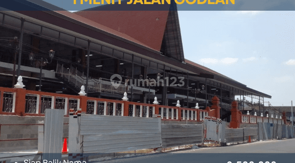 Tanah Dijual Sleman, Barat Pasar Godean, SHM P 1