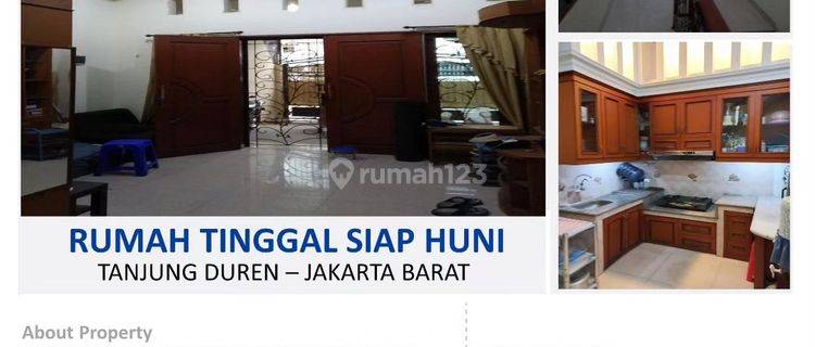 Dijual Rumah 3+1 Kamar Hadap Selatan Di Tanjung Duren Bonus Furniture 1