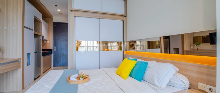 Studio Type Apartment for Rent at GP Plaza Fully Furnished - Near Palmerah, Senayan, Slipi, Grogol 1