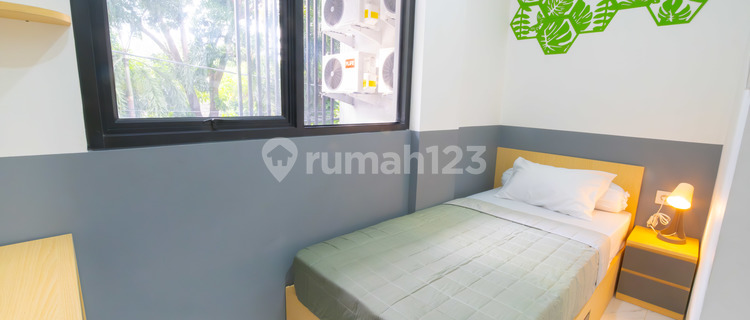 Rent Kost in Tanjung Duren Selatan Abdihome Delima Residence Window 3rd Floor Ready to Occupied Near Triskati and Untar 1
