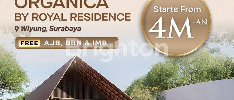 ROYAL RESIDENCE LIMITED UNIT NEW LAUNCHING TYPE ORGANICA FREE KPR 1