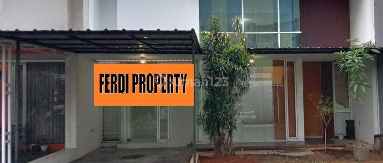 Bu Rumah Unfurnished SHM Hadap Barat Lt 120 M2 Lb 74 M2  1