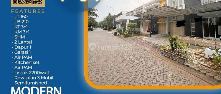 Dijual Cepat Rumah cluster siap huni Residence One Bsd city,ea es 1