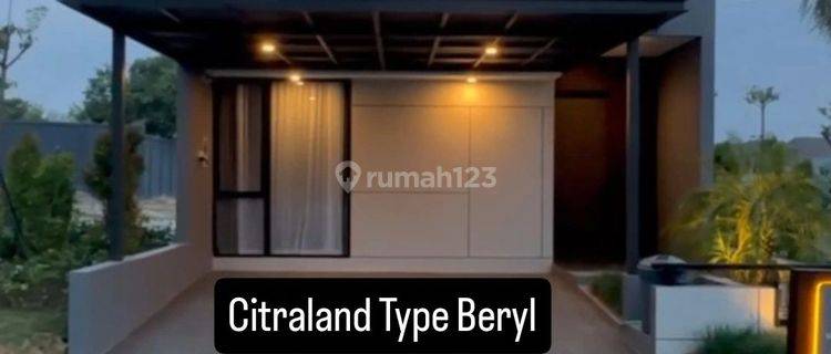 Rumah Baru 2 Lantai Citraland High Ceiling Ada Walk In Closet Bisa Kpr Ada Balkon Ada Taman 1