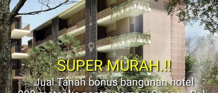 Tanah Bonus Hotel & Vila di Canggu 200 mtr ke pantai View Sawah & Laut 1