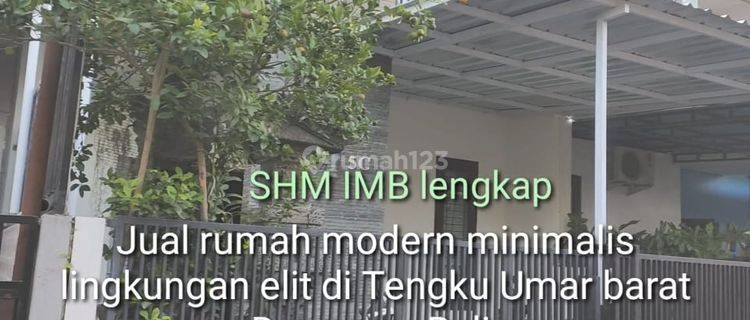 Rumah Murah Minimalis di lingkungan Elit Tengku Umar, full furnish 1