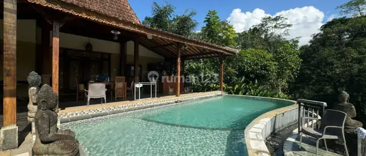 Butuh Terjual Cepat Villa Dengan View Menawan di Ubud, Nego 1