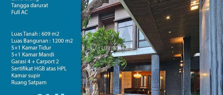 Rumah Mewah modern di pantai mutiara jakarta utara 1