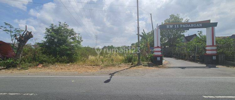 Tanah murah strategis dekat jalan raya klaten jogja 1