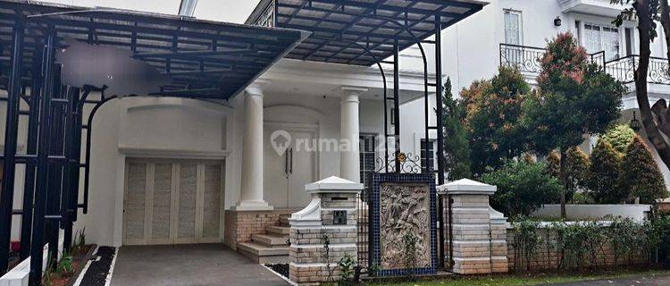 Rumah Cantik Mewah De Maja Bsd Full Furnish  Jalan Depan Lebar Fasilitas Lengkap 1