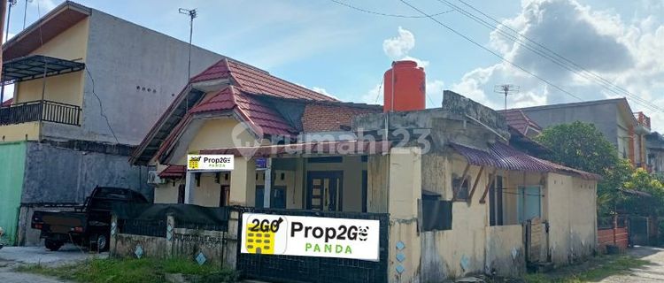 Rumah 1 Lantai Berpagar Dijual Dijalan Merak Sakti Ujung Pekanbaru  1