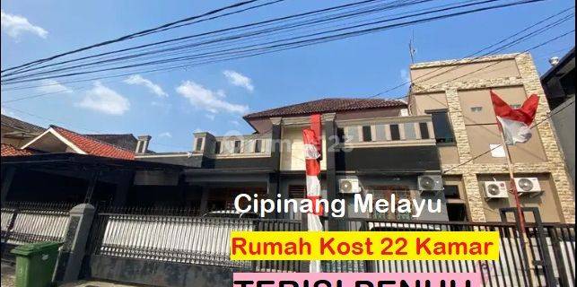 Rumah Kos Kosan di  Cepat di Bawah Apprisial Bank 380 Juta Per Tahun Cipinang Melayu Jaktim 1