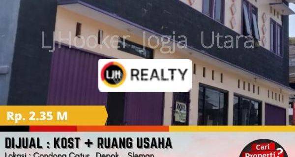 Ruang Usaha plus Kost di Condong Catur  1
