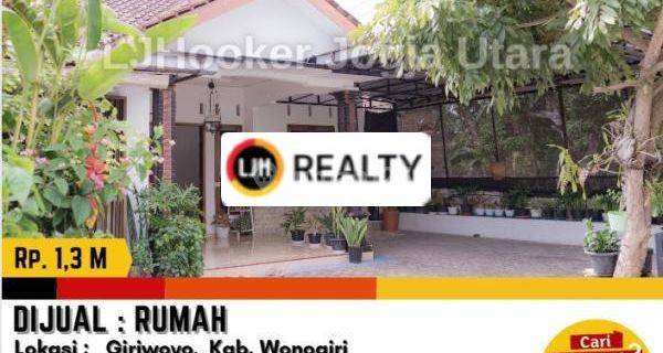 Rumah Murah Suasana Nyama, Aman, dan Tenang Dengan Suasana Khas Pedesaan di Giriwoyo, Wonogiri, Jateng 1