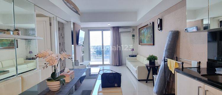 Disewakan apartemen di tengah kota Semarang Mewah ,fully furnish ,bersih di Marquis De Lafayette 2 Kamar Tidur   1