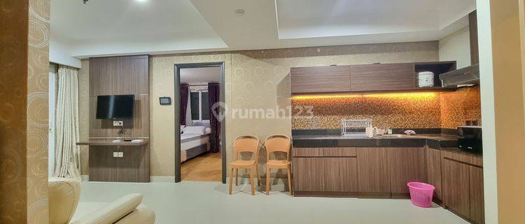 For Rent ! Murah ! Mg Suites Apartment Semarang , 3 Bed Room , Fully Furnished , Lokasi Di Segitiga Emas Semarang, Siap Huni  1