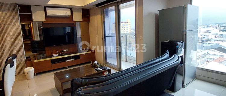For Rent / Sale Marquis De Lafayette Apartment Semarang, Fully Furnished, 66M2, 2 Bedrooms Largest due to Renovation from 3 Bedroom Unit, Excellent Location at Hook and Facing Jalan Pemuda 1