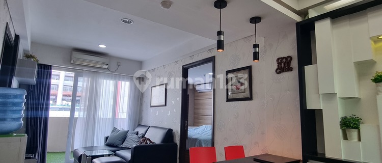 For Rent! Murah!mg Suites Apartment Semarang,tengah Kota,2 Bedroom,fully Furnished,65m2,siap Huni!3500watt 1