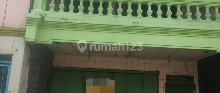 For Sale: Mranggen Demak Freehold Shop House, Strategic Location in Front of Mranggen Market, 2 Floors, Land Area 288m², Ideal for Gold Shop. 1