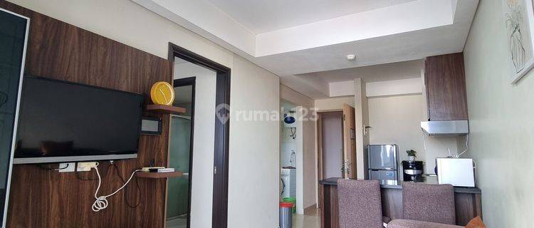 FOR RENT !! MG SUITES APARTMENT SEMARANG ,1 BED ROOM , FULLY FURNISHED , BALKON LUAS , LOKASI DI SEGITIGA EMAS PUSAT KOTA SEMARANG 1