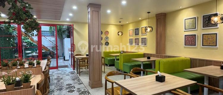 Frans Cen - For Sale / For Rent. Former restaurant building in BSD Nusa Loka. Rare find. Land area 250 sqm (10 x 25). 1