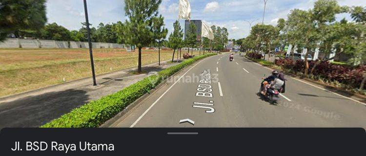 Disewakan Kavling Komersial di Jl Bsd Utama Raya 1