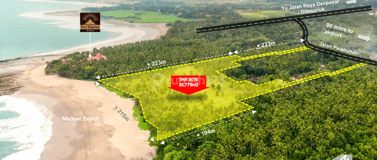 Land Freehold In Great Location Medewi Jembrana 1